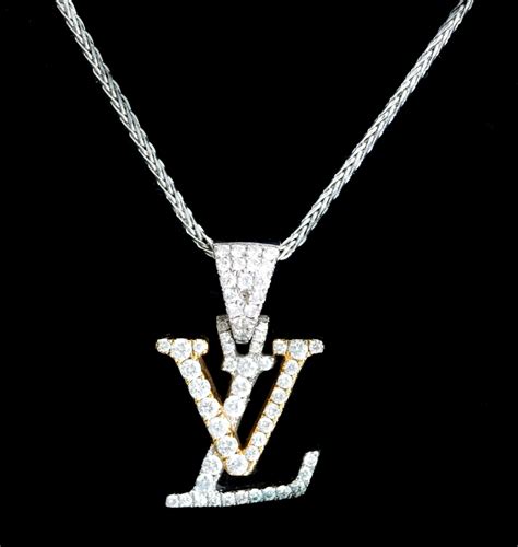 louis vuitton fashion jewelry|14k Louis Vuitton necklace.